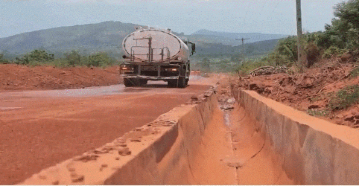 Work on Akosombo–Gyakiti–Kudikope–Yeniama Sedom road progressing steadily
